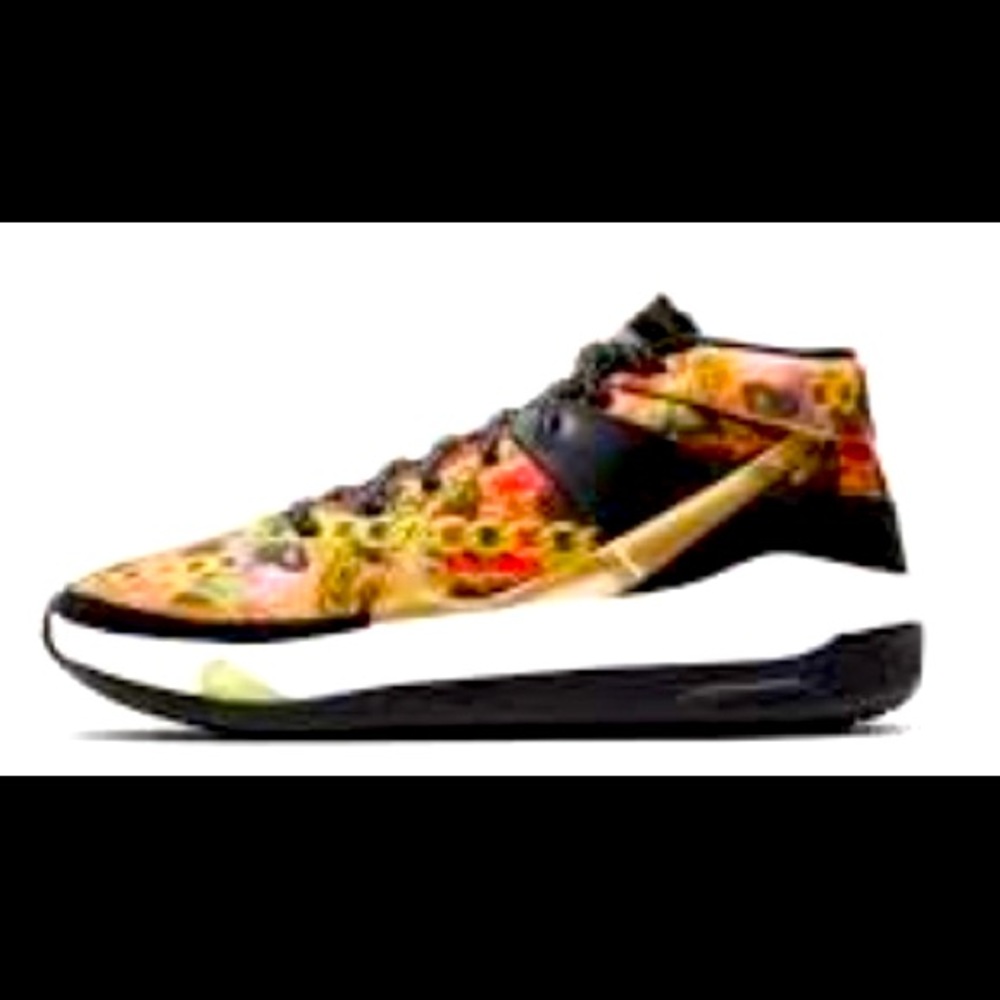 VNDS Nike KD13 Hype Kevin Durant Gold Chain Butterfly Shoes Men's 10 Womens 12